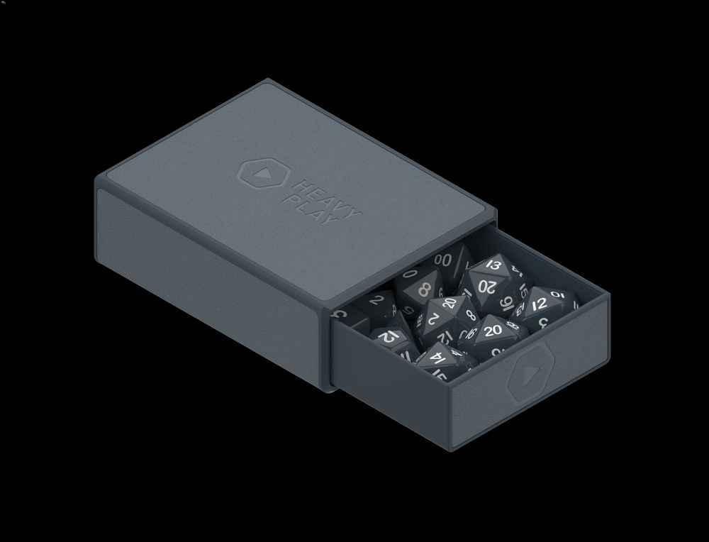 Heavy Play: RNG Dicebox MAX - Artificer Grey - Image 2