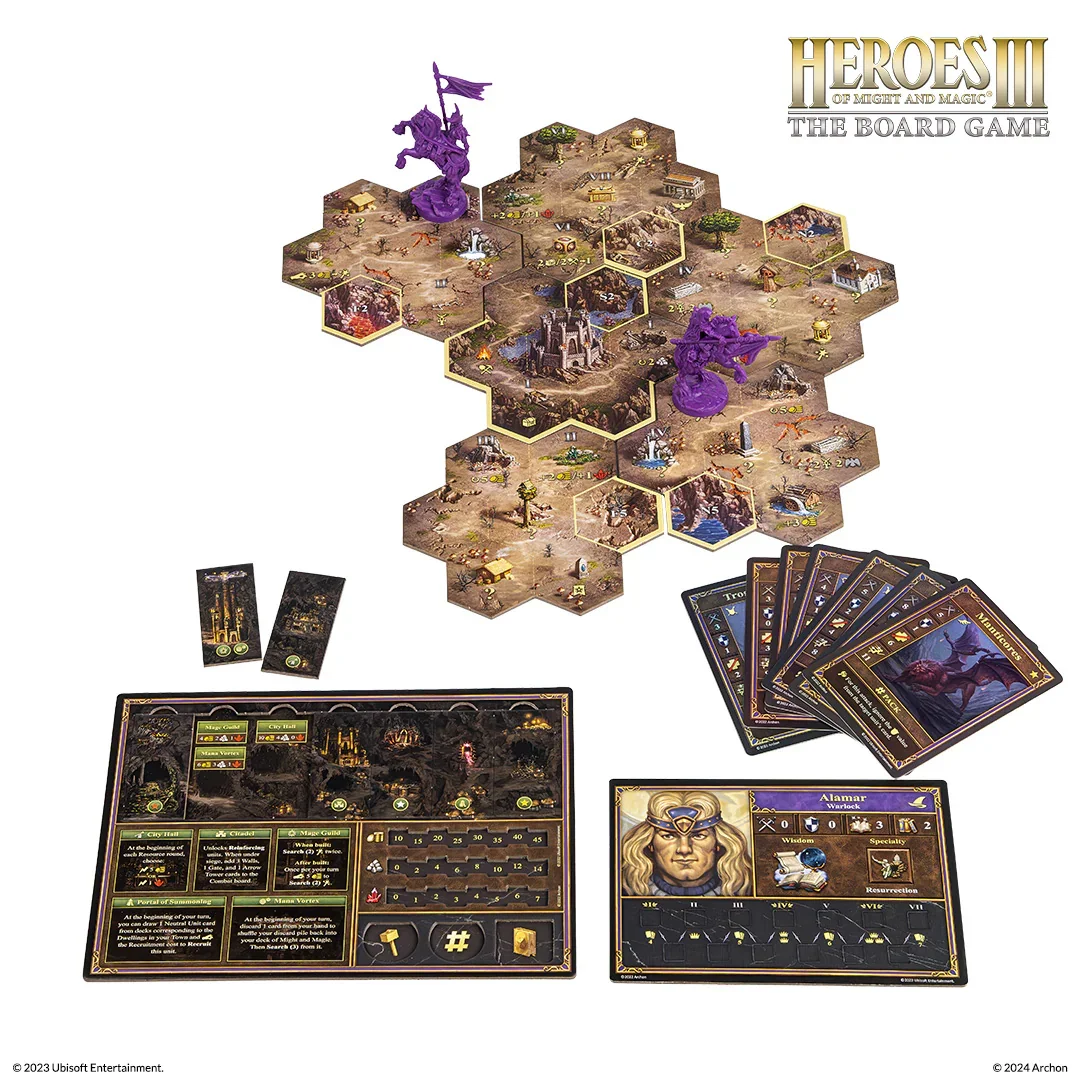Heroes Of Might and Magic III: The Board Game: Core Game (HOMM III) - Image 3