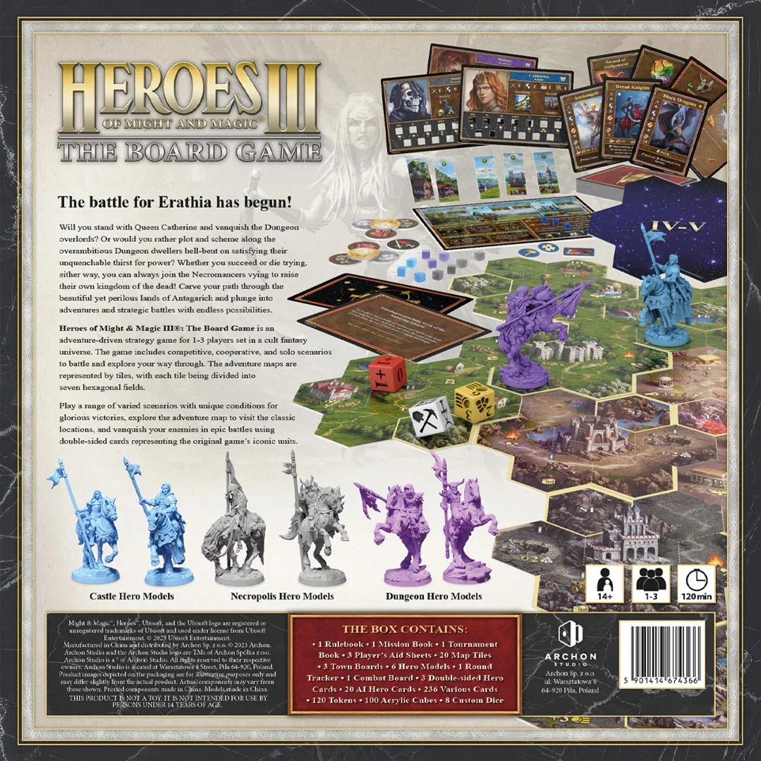 Heroes Of Might and Magic III: The Board Game: Core Game (HOMM III) - Image 6