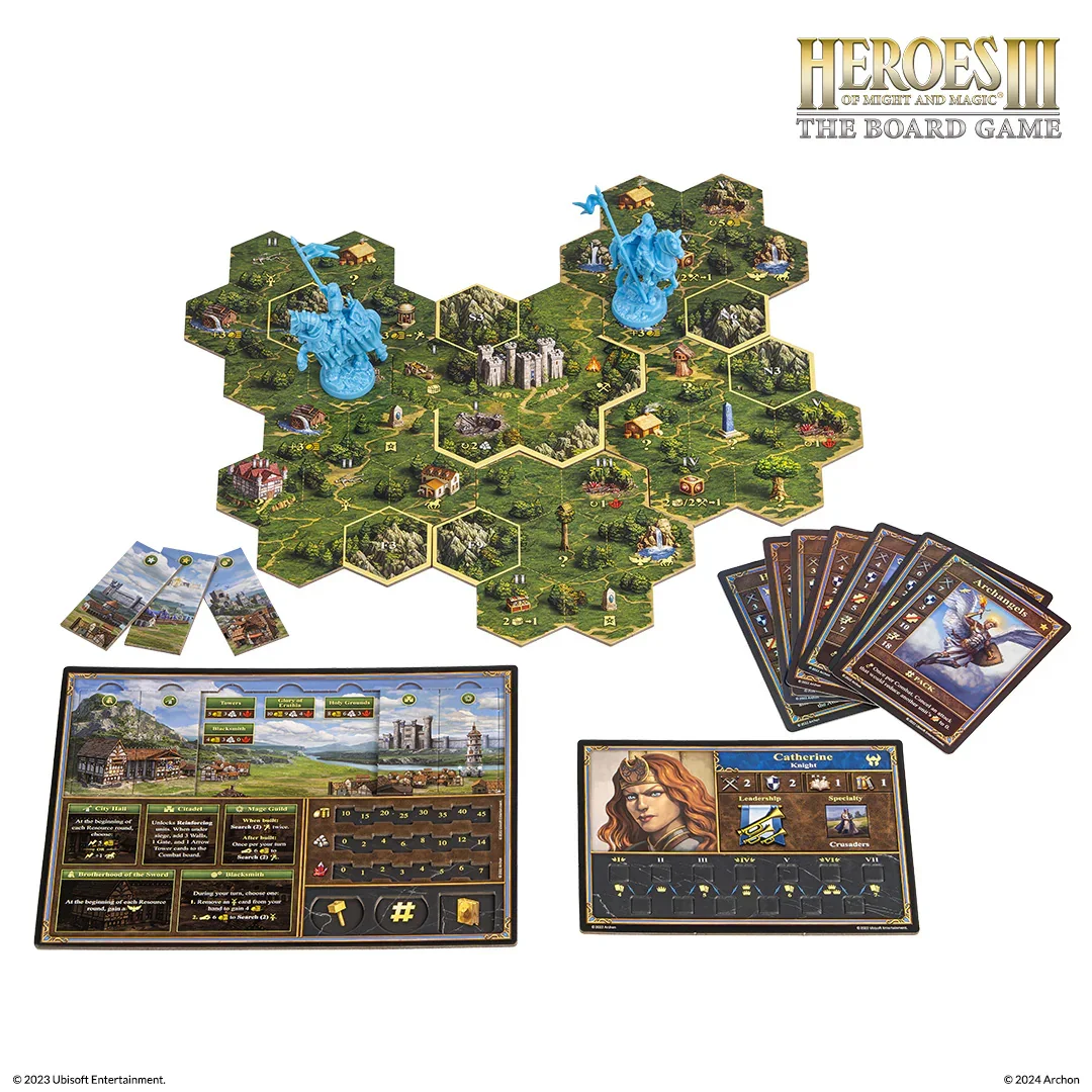 Heroes Of Might and Magic III: The Board Game: Core Game (HOMM III) - Image 7