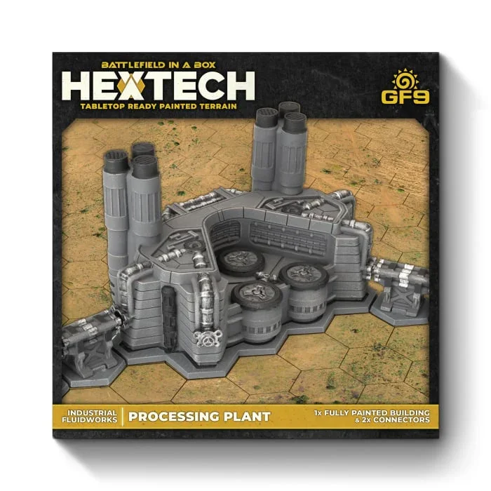 Hextech Terrain: Industrial Fluidworks: Processing Plant (x1)