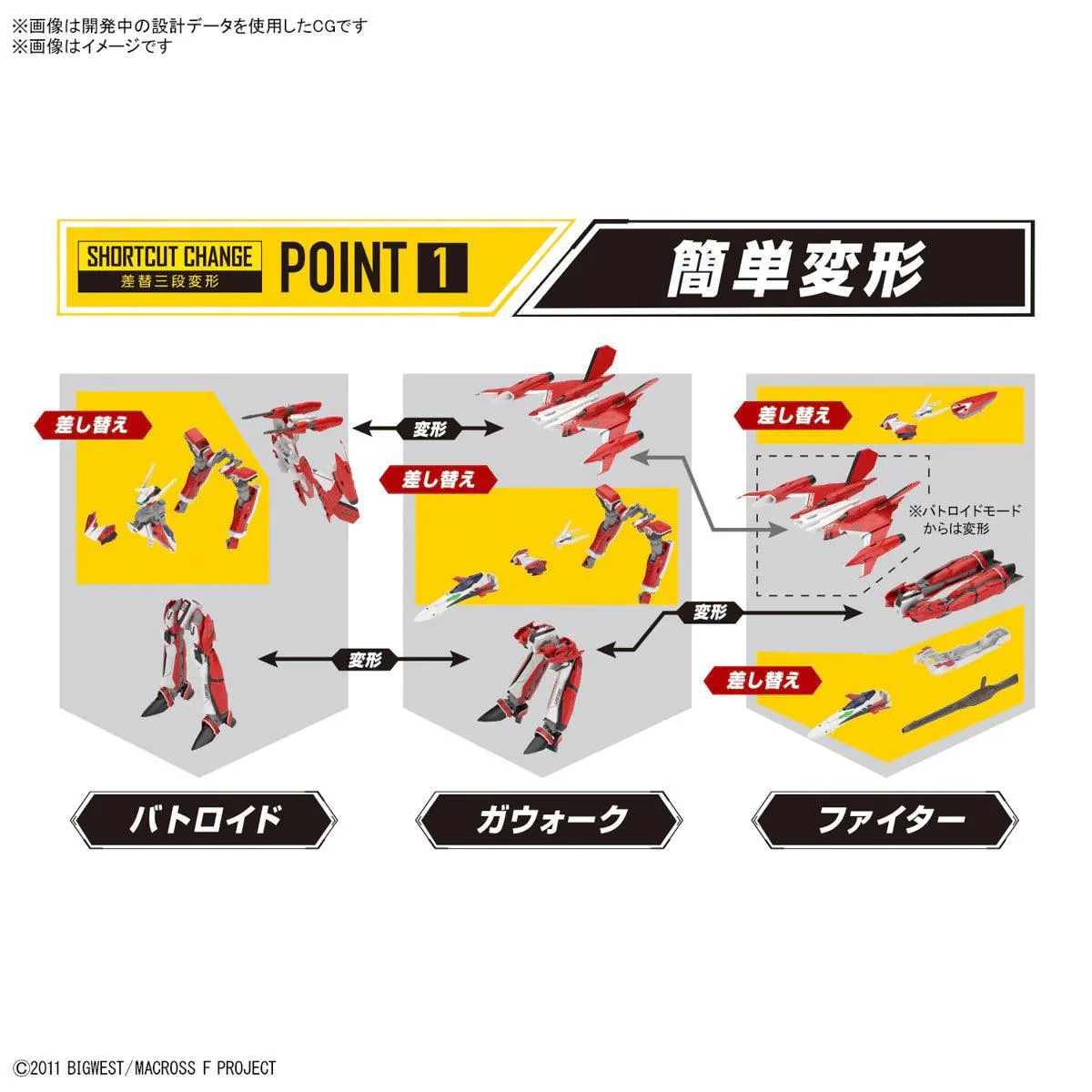 HG 1/100 YF-29 DURANDAL VALKYRIE (ALTO SAOTOME USE) - Image 3
