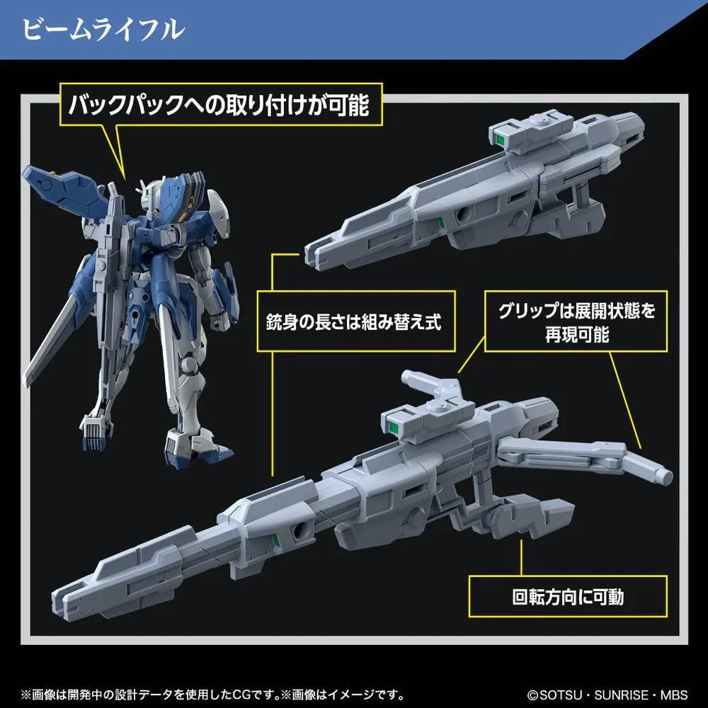 HG 1/144 GUNDAM AERIAL REBUILD - Image 5