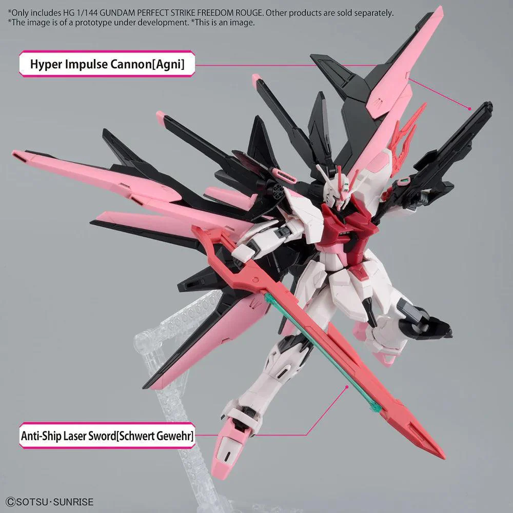 HG 1/144 GUNDAM PERFECT STRIKE FREEDOM ROUGE - Image 5