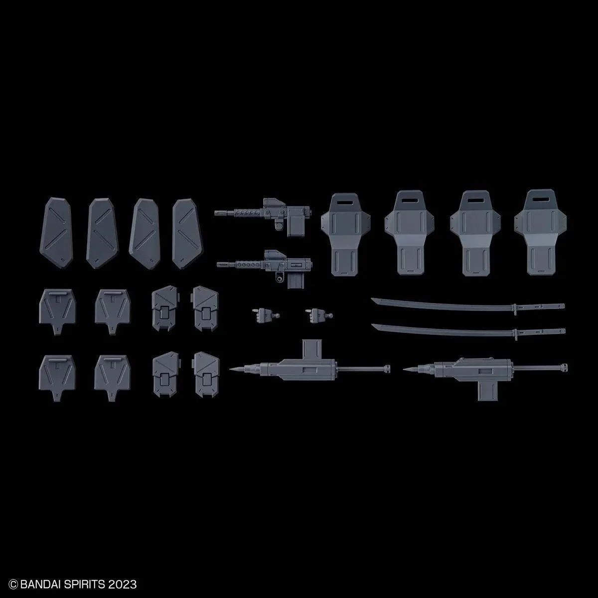 HG 1/72 AMAIM WARRIOR AT THE BORDERLINE WEAPON SET5 - Image 2