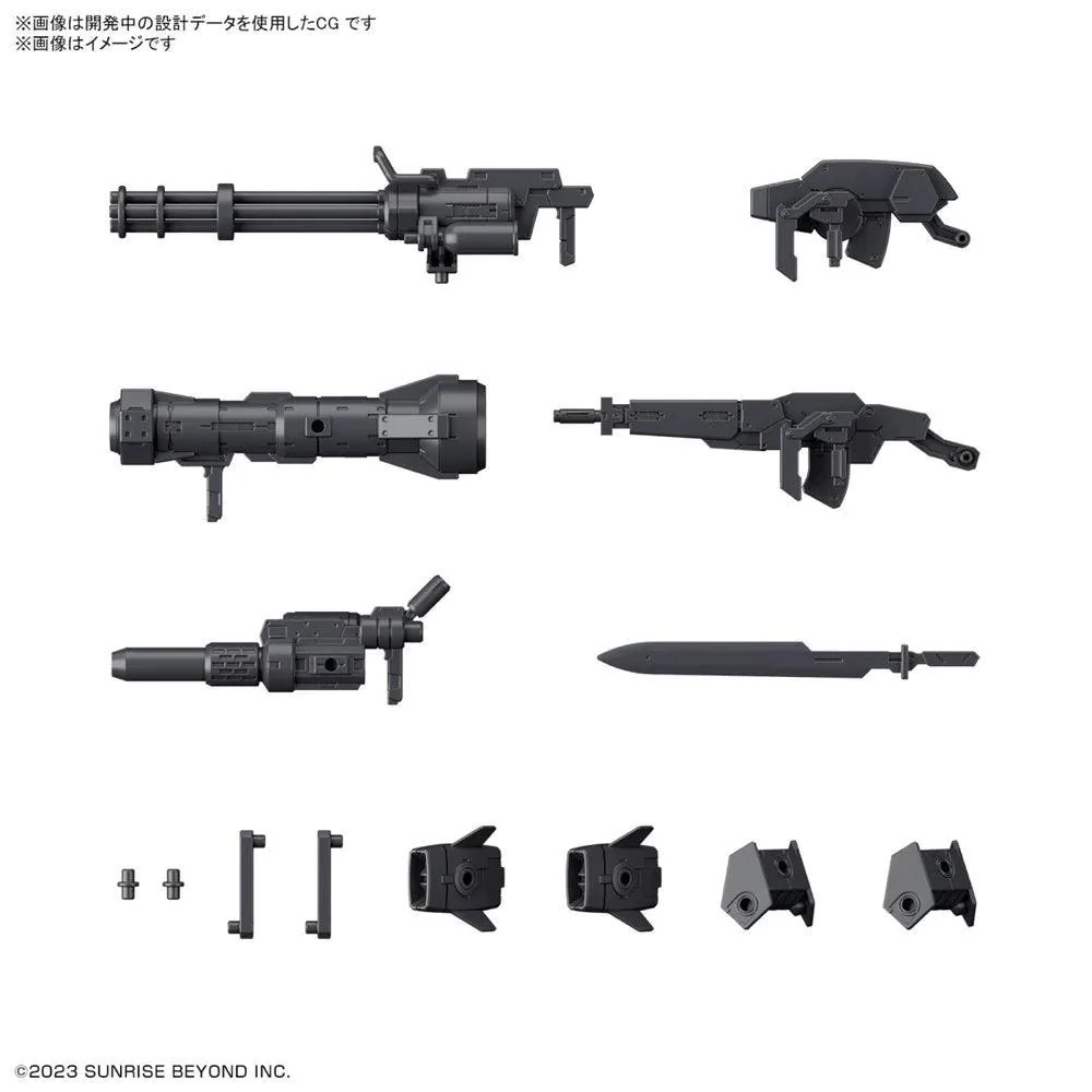 HG 1/72 AMAIM WARRIOR AT THE BORDERLINE WEAPON SET7