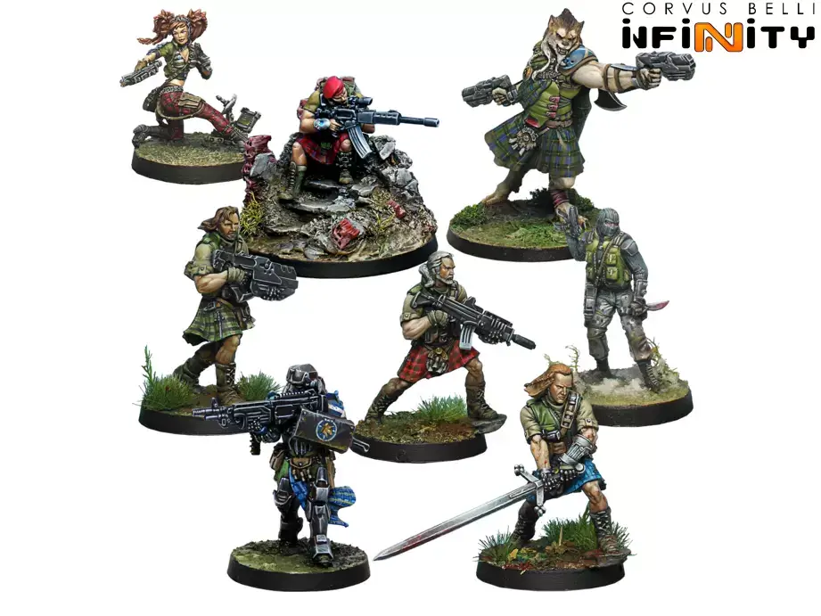 Infinity - Caledonian Combat Force Repack Beta - Pre-Order - Image 2
