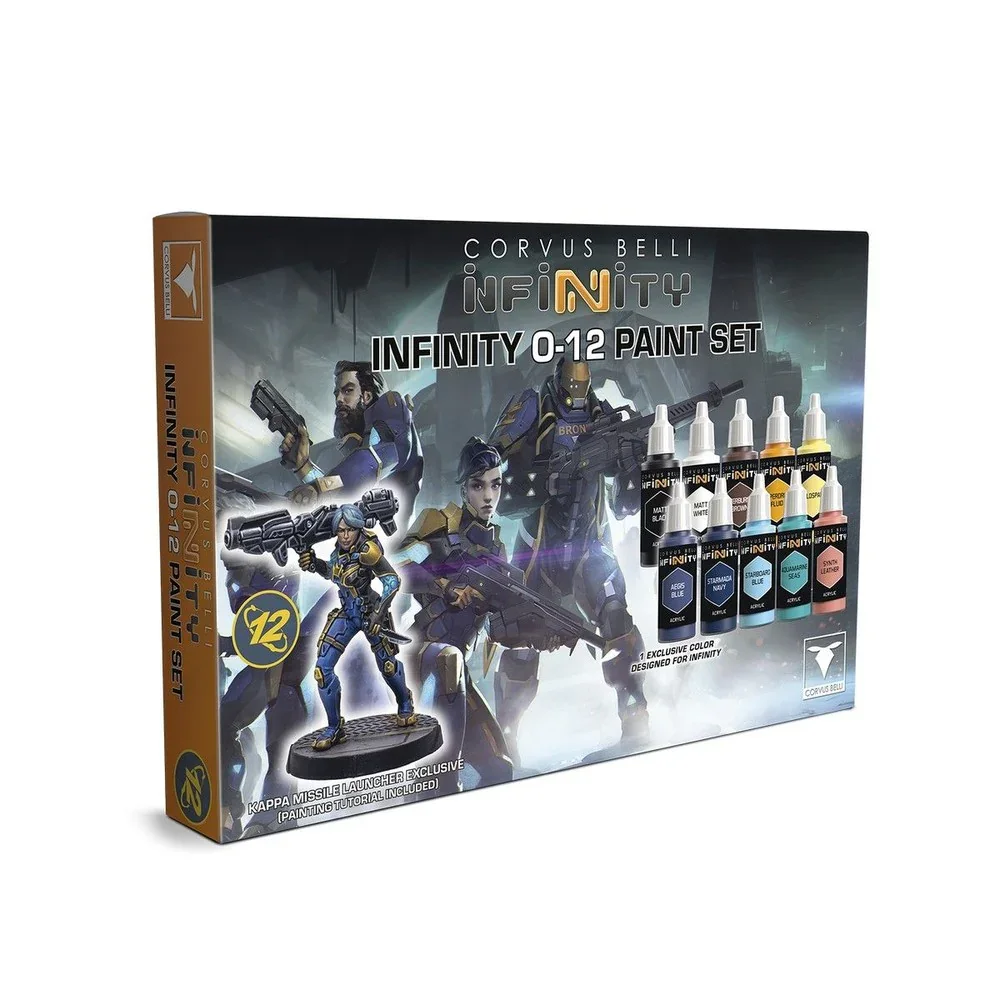 Infinity: O-12: Infinity O-12 Paint Set Kappa Missile Launcher Exclusive