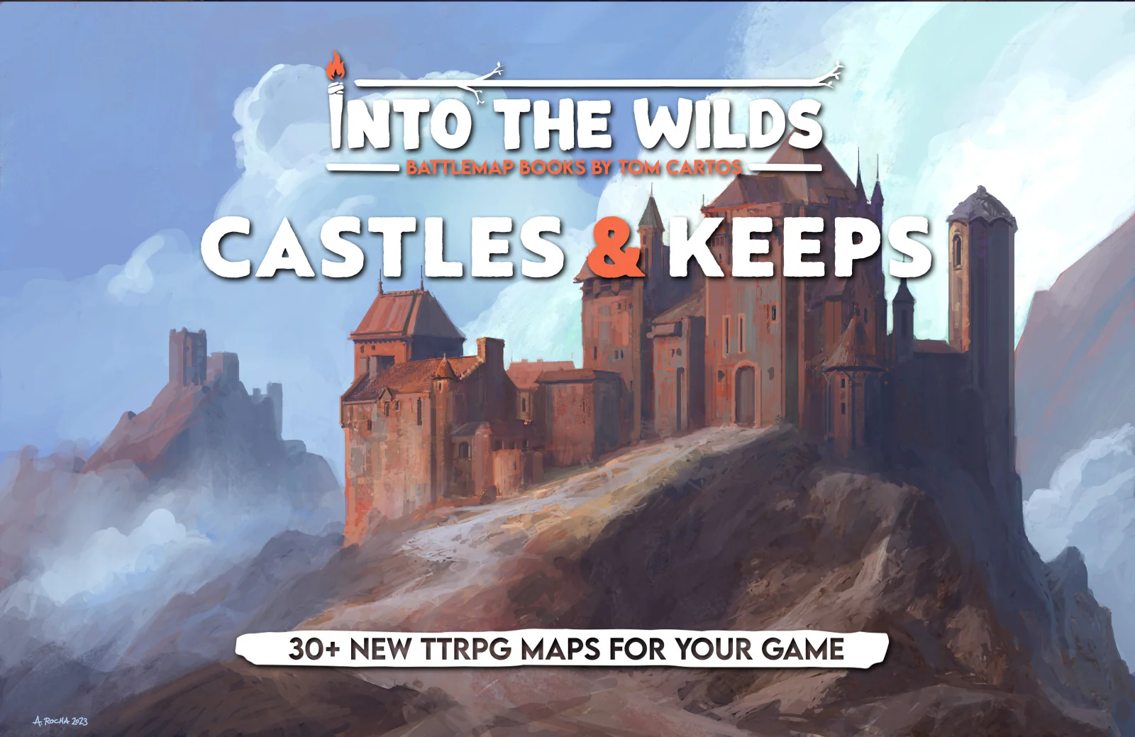 Into the Wilds Battlemap Books Castles and Keeps