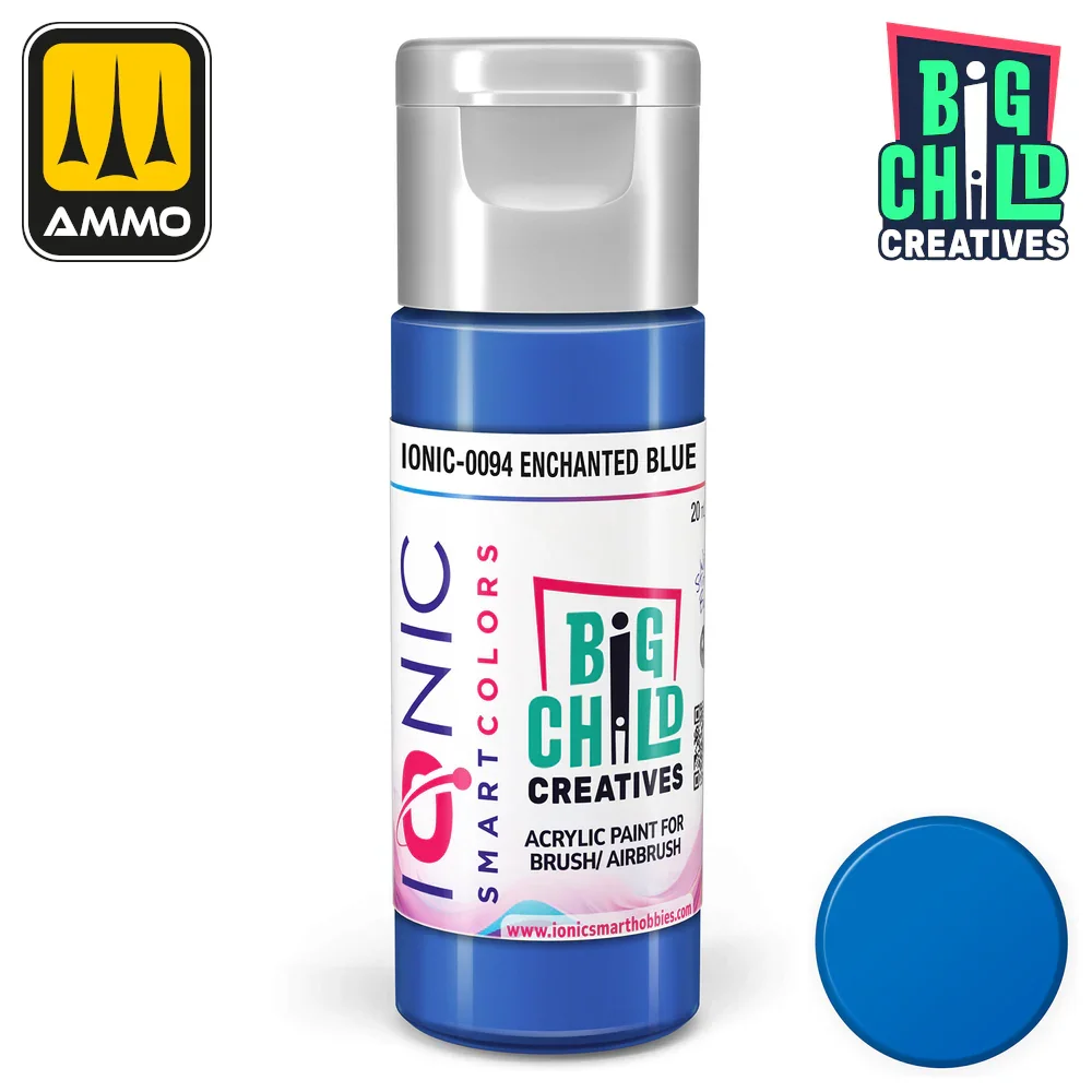 Ionic - Acrylic Paints - Enchanted Blue 20ml