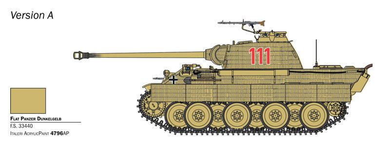 ITALERI SD.KFZ. 171 PANTHER AUSF. A 1:56 / 28mm - Bolt Action Scale - Image 4