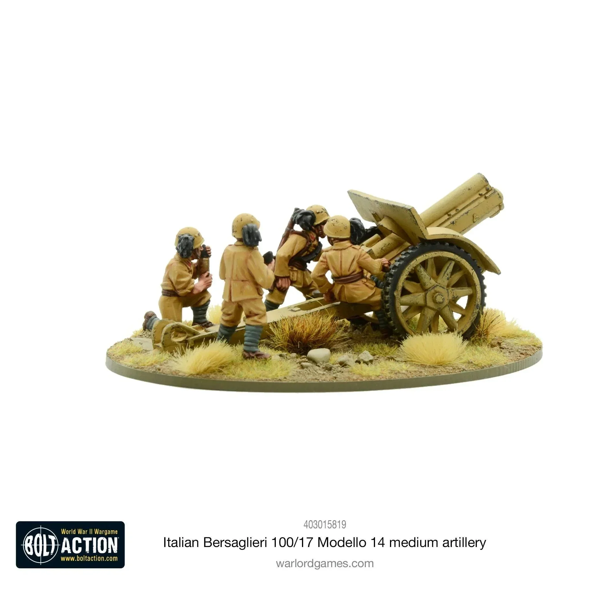 Italian Bersaglieri 100/17 Modello 14 medium artillery - Image 4