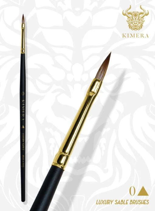 Kimera Brushes Set – Kolinsky Sable 5 brushes - Image 4