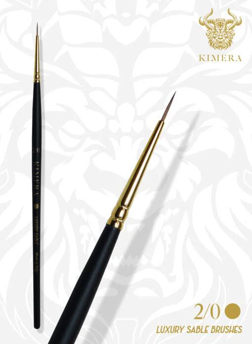 Kimera Brushes Set – Kolinsky Sable 5 brushes - Image 6