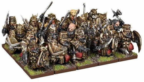 Kings of War: Abyssal Dwarf Blacksouls Regiment
