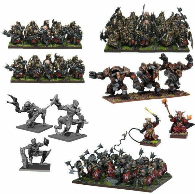 Kings of War: Abyssal Dwarf Mega Army