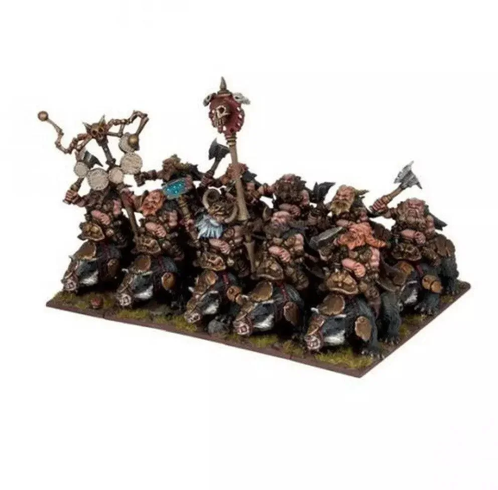 Kings of War: DWARF BROCK RIDERS REGIMENT