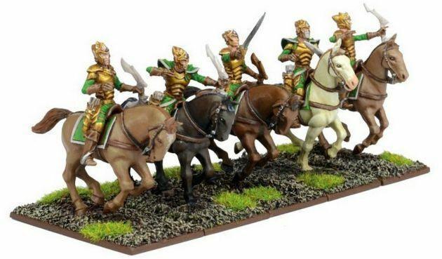 Kings of War: Elf Silverbreeze Cavalry Troop