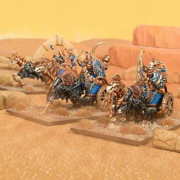 Kings of War: Empire of Dust Revenant Chariots Regiment