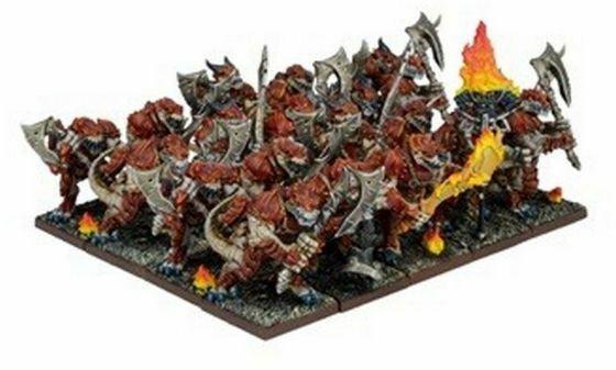 Kings of War: Forces of Nature Salamander Regiment