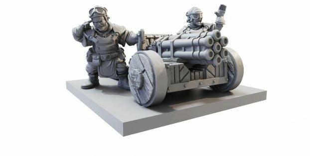 Kings of War: Halfling Howitzer