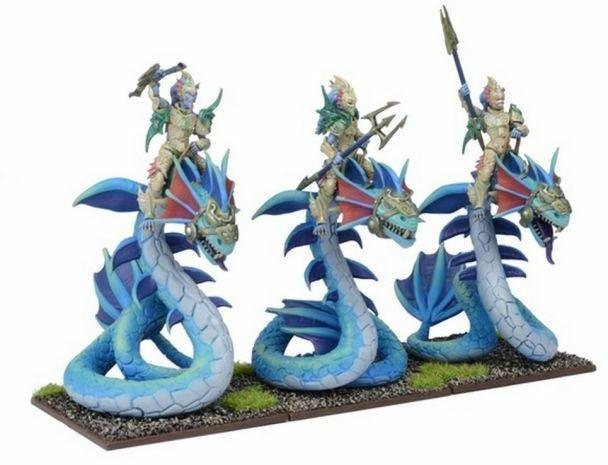 Kings of War: Naiad Wyrmrider Regiment