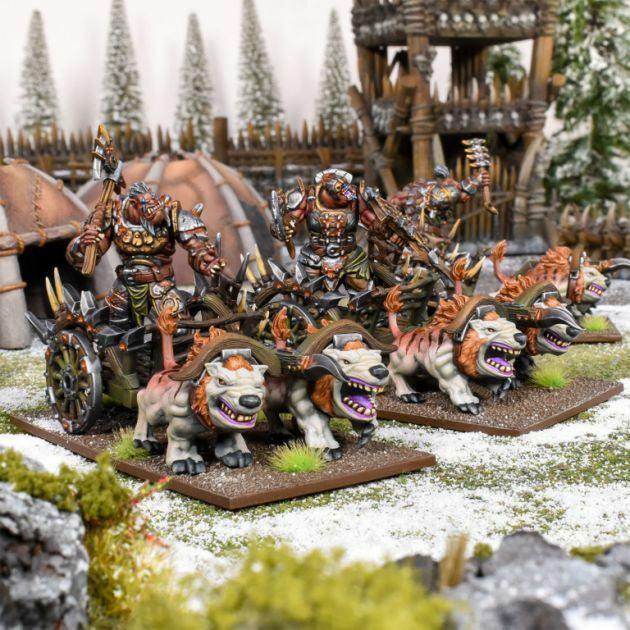 Kings of War: Ogre Chariots