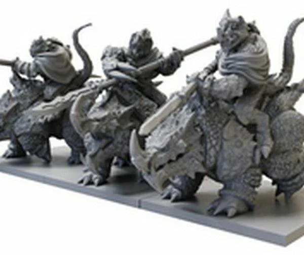 Kings of War: Rhinosaur Cavalry Regiment