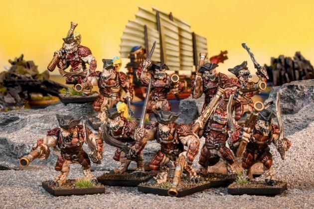 Kings of War: Salamander Corsairs Troop