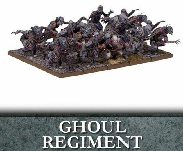 Kings of War: Undead Ghoul Regiment