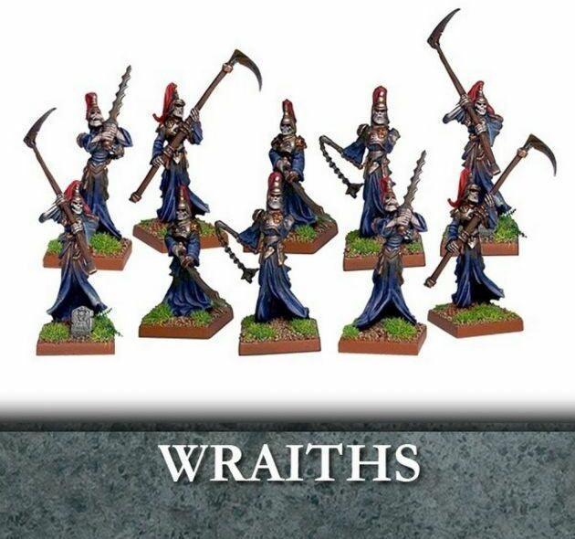 Kings of War: Undead Wraiths