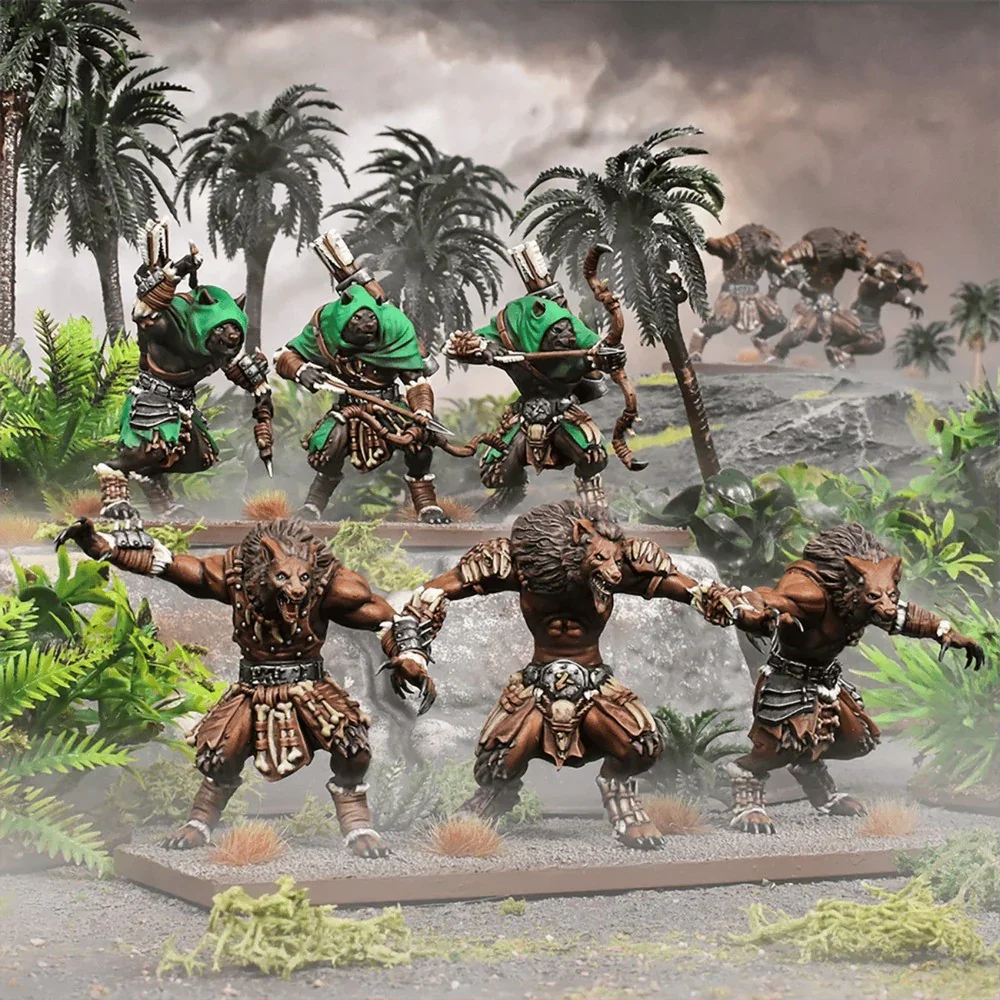 Kings of War - Xirkaali - Plainstalker/Wildfangs Regiment (4th Ed) - Image 3