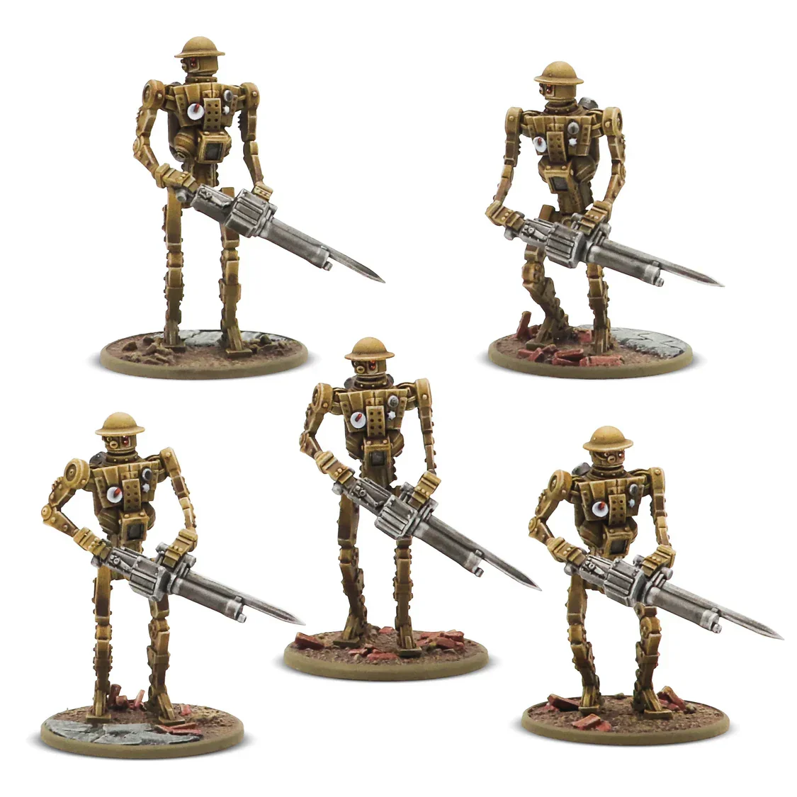 Konflikt '47 - British Commonwealth: Mk I Automated Infantry Squad with MMGs - Image 2