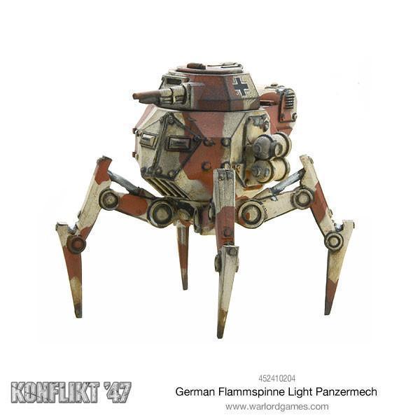 Konflikt '47 Flammspinne Panzermech