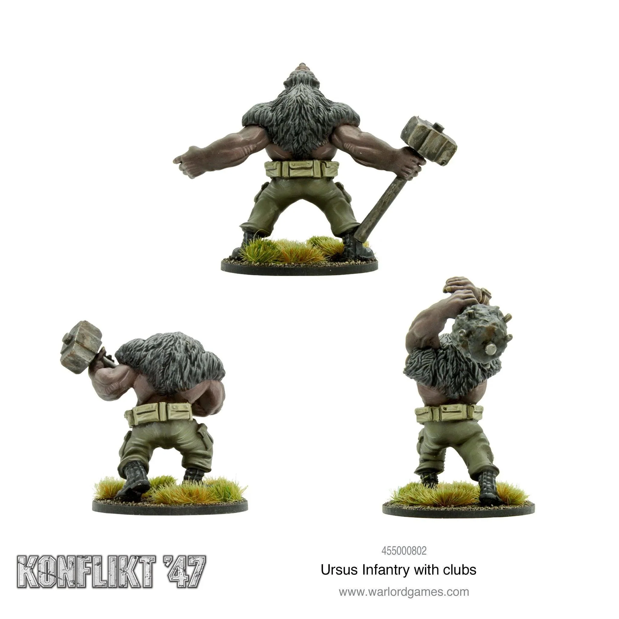 Konflikt ’47 Ursus Infantry With Clubs - Image 3