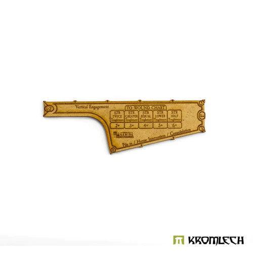 KROMLECH 9th Edition 5" Combat Gauge - Fight Phase - HDF