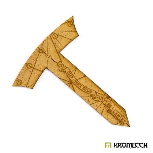 KROMLECH Deep Strike Ruler Template 6" - Medium Perimeter - HDF