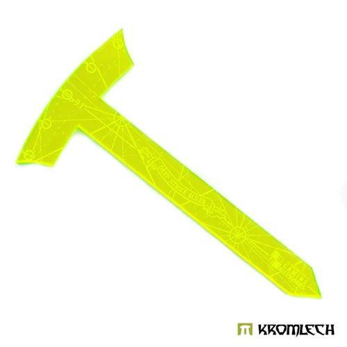 KROMLECH Deep Strike Ruler Template 9" - Medium Perimeter -