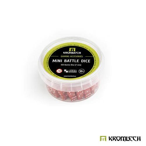 KROMLECH Mini Battle Dice 100x Red 7mm - Image 2