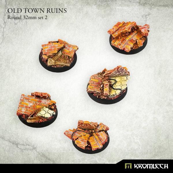 KROMLECH Old Town Ruins Round 32mm Set 2 (5) - Image 2