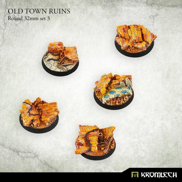 KROMLECH Old Town Ruins Round 32mm Set 3 (5) - Image 2