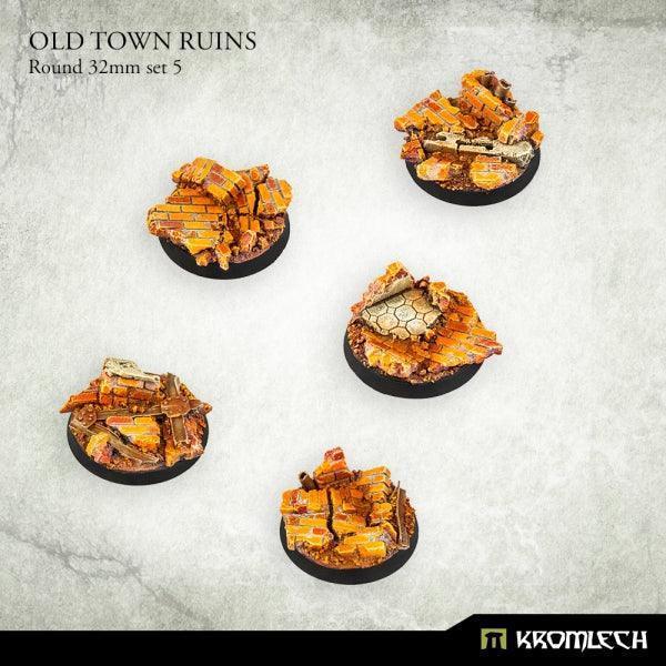 KROMLECH Old Town Ruins Round 32mm Set 5 (5) - Image 2
