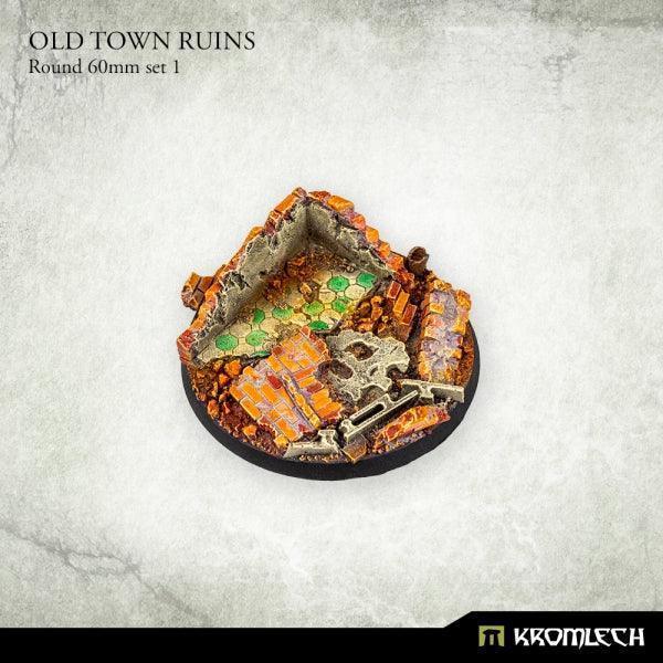 KROMLECH Old Town Ruins Round 60mm Set 1 - Image 2