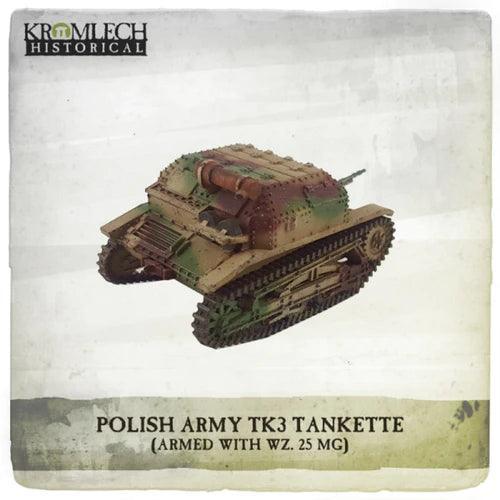 KROMLECH Polish Army TK3 Tankette (Armed with WZ, 25 MG) - Image 3