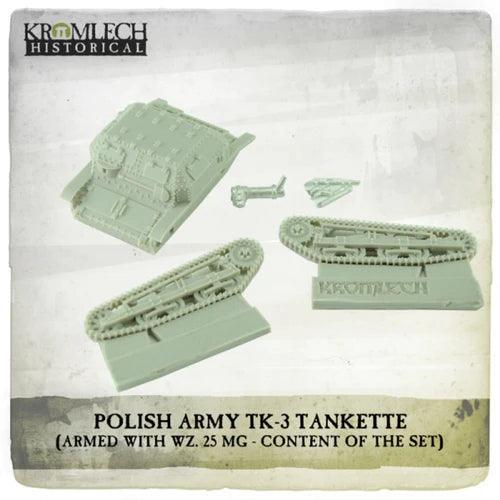 KROMLECH Polish Army TK3 Tankette (Armed with WZ, 25 MG) - Image 4