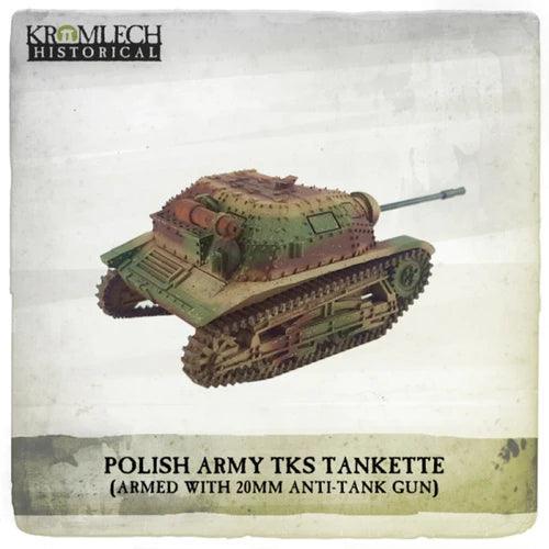 KROMLECH Polish Army TKS Tankette (Armed with 20mm Anti-Tank Gun) - Image 3