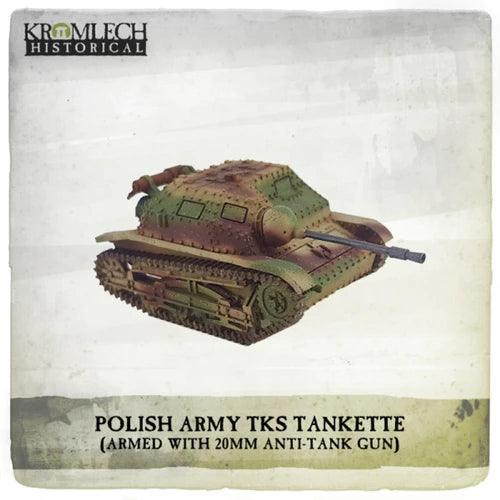 KROMLECH Polish Army TKS Tankette (Armed with 20mm Anti-Tank Gun) - Image 5