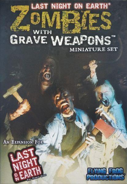 Last Night on Earth - Zombies with Grave Weapons Miniature Set (LNOE)