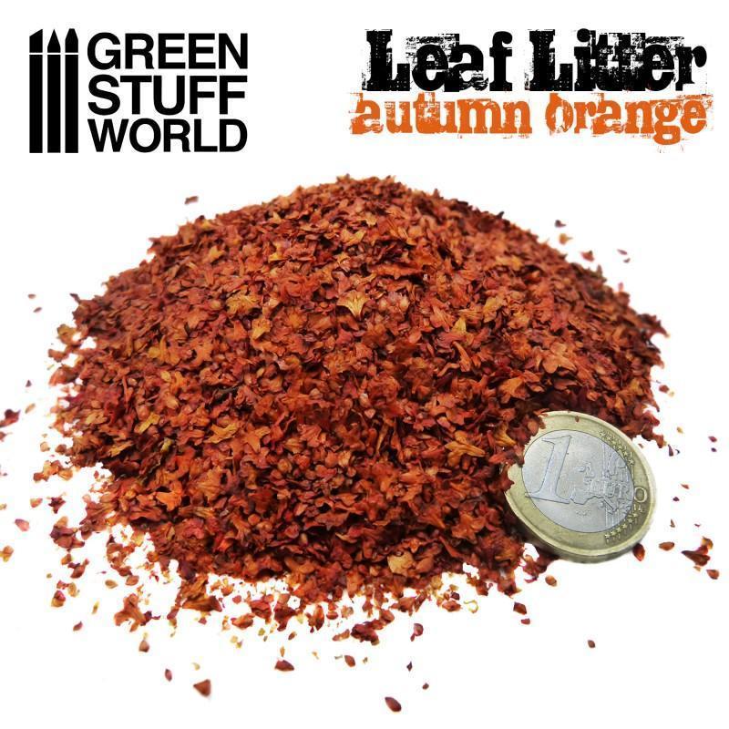 GREEN STUFF WORLD Leaf Litter - Autumn Orange - Image 3