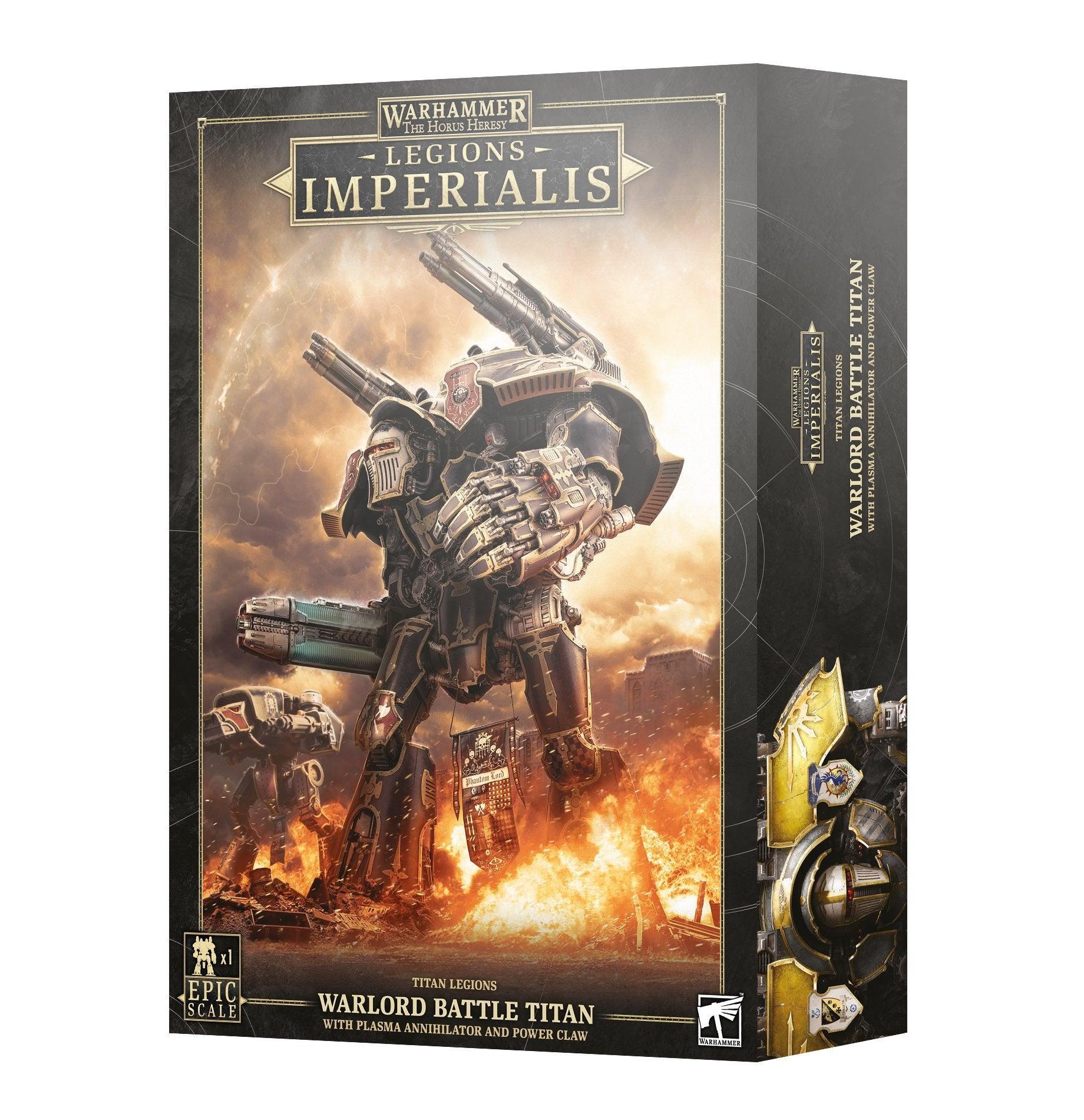 Legion Imperialis: Warlord Titan with Plasma Annihilator